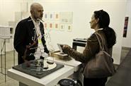 Galerist Mario Mazzoli auf der Art Brussels mit 